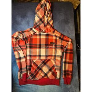 Spark paws plaid hoodie